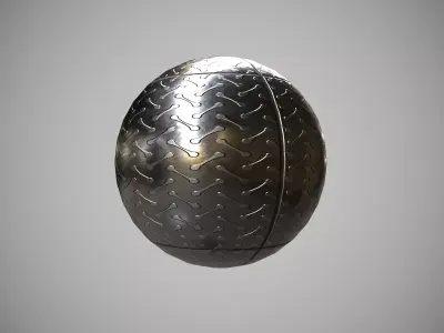 Metal floor pbr material Texture