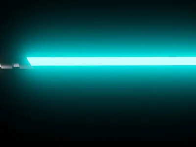 Light Saber From Star Wars Free low-poly 3D model