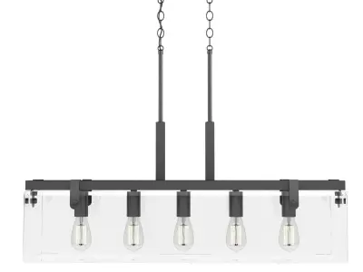 Glayse Collection Antique Chandelier Light By Progress Lighting 3D model