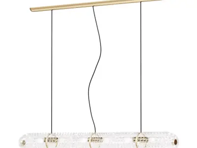 Hanging chandelier Indigo Eleganza 12019 3D model