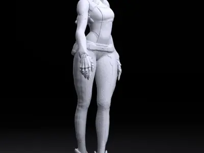 sci-fi medic 3D print model