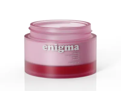 Face Cream Jar 3D model