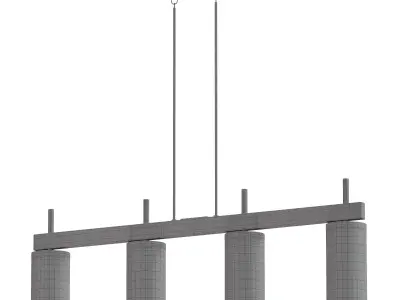 Winslett Linear Pendant 3D model