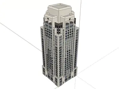 vacation spot-Resort-Fashion Leisure Hotel-0156 3D model