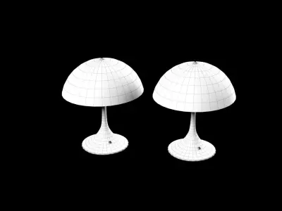 table lamp 3D model 36