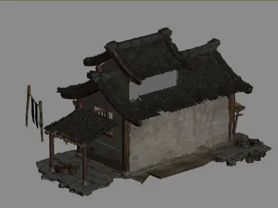 house old house 3D model purchase