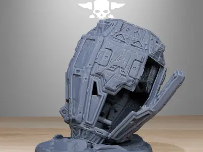Vaskar Drop Pod 3D print model