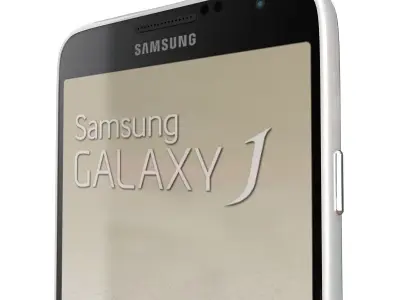 Samsung galaxy j White 3D model