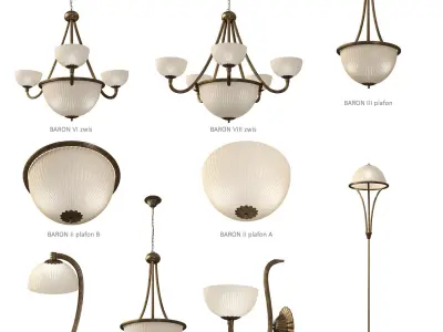 Nowodvorski BARON collection 3D model