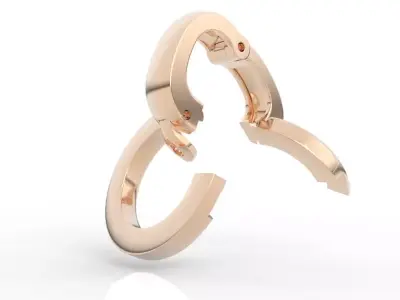 Ultimate O-Ring Toggle Clasp Design 3D print model