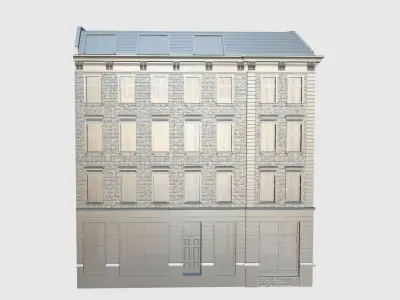 Old Town Tenement house 3D model
