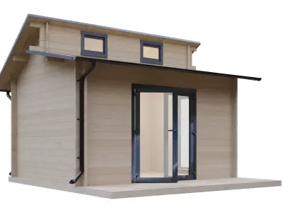 Cabin 04 -Little house 3D model