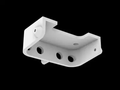 Manual point lever for model railway Free 3D print model
