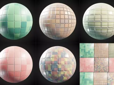 TILE  PBR Package Texture