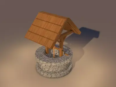 old well 3D model