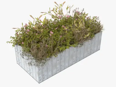 URBAN flower pot Free 3D model