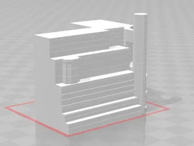 Hotel Plaza   3D print model