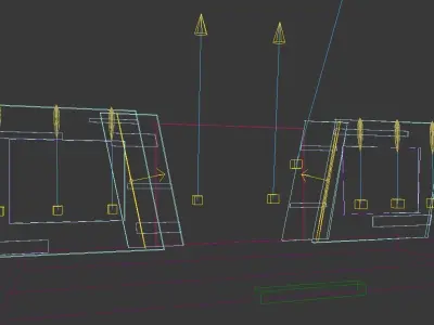 Concert party carnival stage 112 3D model