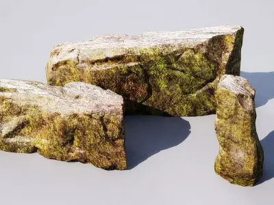 stones 15-21 AM148 3D model