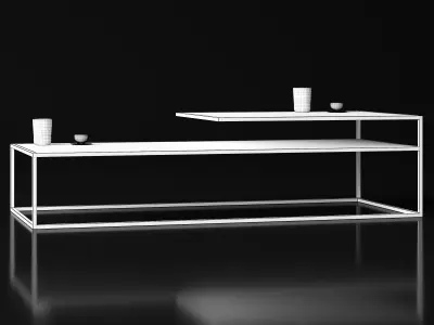 Coffee Table - High Quality Furniture 09 3D model