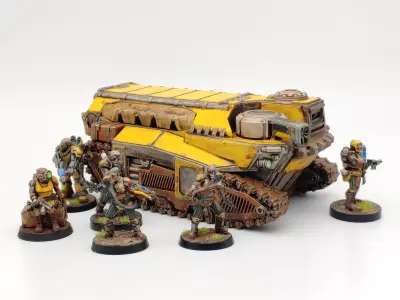 Cyberzerkers - Meatwagon 3D print model