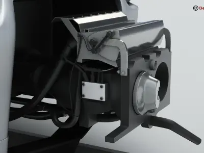 Commuter Train Generic  3D model