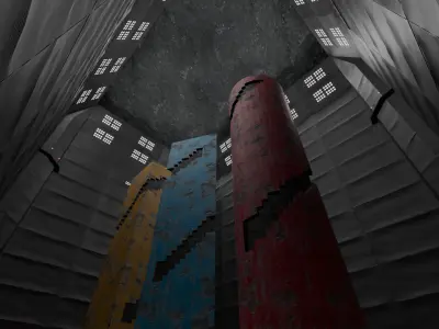 Squid Game Sky Map Season 3 3D model