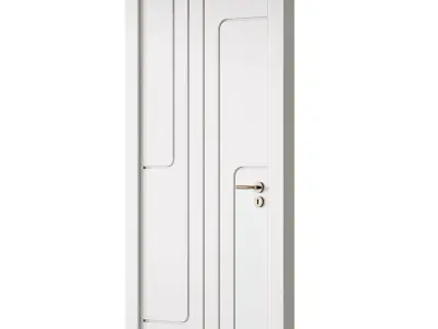 Soft Boz Vizon Interior Door 21 3D model