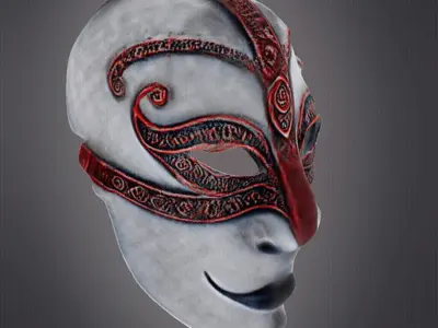 Mask party 3D print model