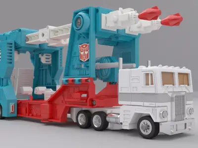 UltraMagnus g1 vintage toy 3D model