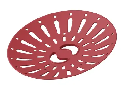 Plastic Washing Machine Spin Cap Toy 3D model