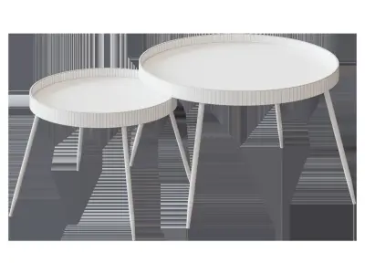 COFFEE TABLE WOODSTER CATTELAN ITALIA STYLE 3D model