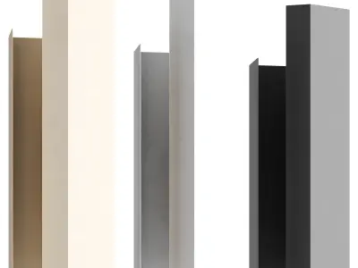 Piega Wall Lamp 3D model
