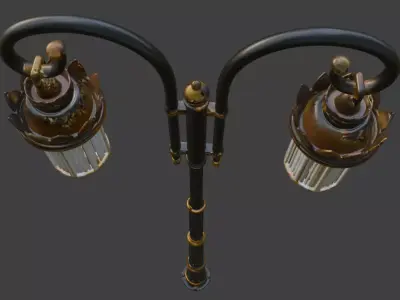 street light 3d model 3D model