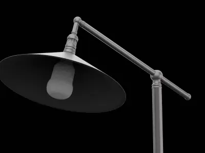 Living Room Lamp  Low-poly 3D model