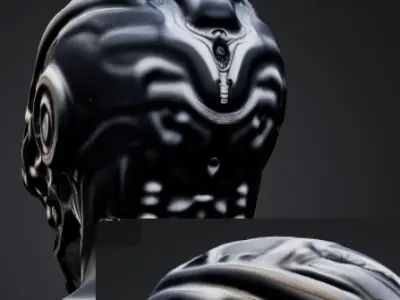 Cyber Sentinel The Cosmic Sheep of Starhaven 3D model