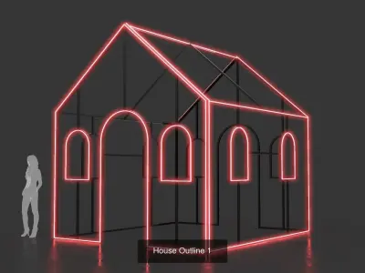 House Outline - 5 Pack