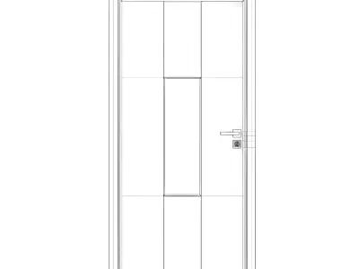 Interior Door 3D model