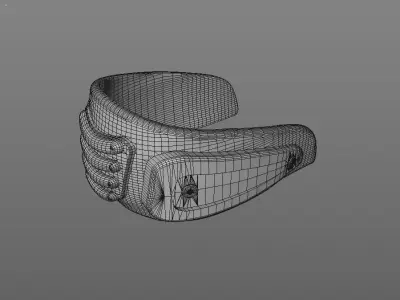 Dredd 2012 boot armour 3D print model