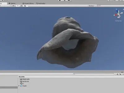 Jason Sack Mask Low-poly 3D model