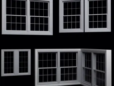 Free Plastic Window Free 3D model