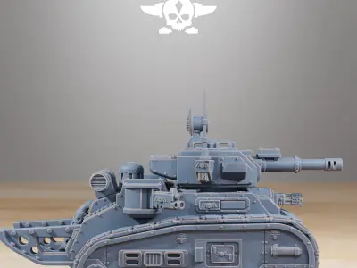 GrimGruard Light Tank 3D print model