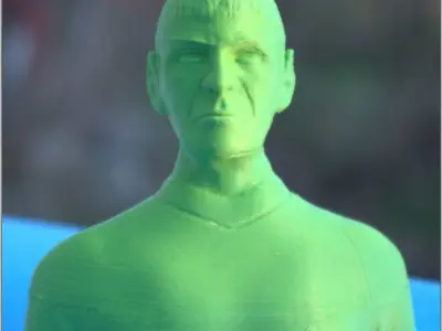 Mr Spock bust 3D print model