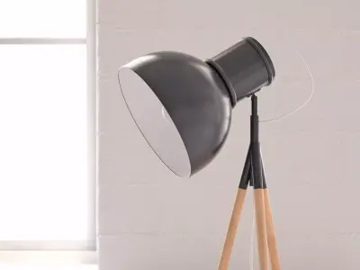 Industry Floor Lamp 3D model
