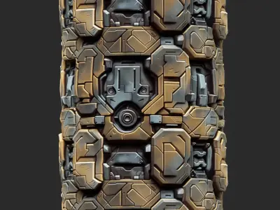  Sci-FI Seamless Texture  Texture purchase