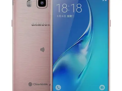 Samsung Galaxy J5 2016 Rose Gold 3D model