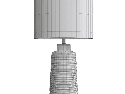 Ansari Table Lamp Low-poly 3D model