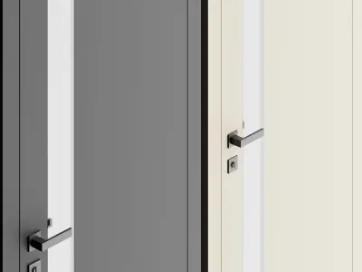 Interior doors LOFT BERTA V 3D model