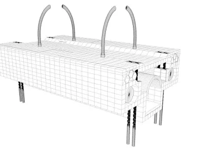 Street Organzation Block 3D model