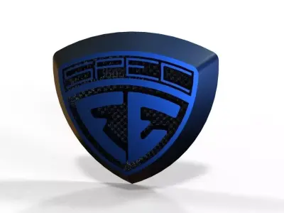 Logo crest Free 3D model